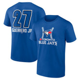 Vladimir Guerrero Jr. Toronto Blue Jays Name & Number Fastball T-Shirt - Royal
