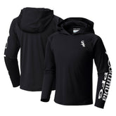 Chicago White Sox Youth Terminal Tackle Long Sleeve Hoodie T-Shirt - Black | Columbia