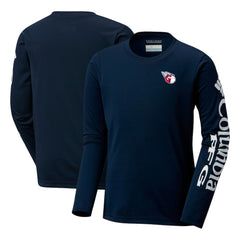 Cleveland Guardians Youth Terminal Tackle Long Sleeve T-Shirt - Navy | Columbia