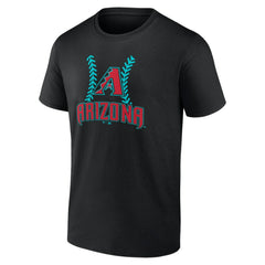 Ketel Marte Arizona Diamondbacks Name & Number Fastball T-Shirt - Black