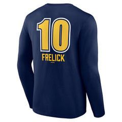 Sal Frelick Milwaukee Brewers Name & Number Fastball Long Sleeve T-Shirt - Navy