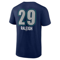 Cal Raleigh Seattle Mariners Name & Number Fastball T-Shirt - Navy
