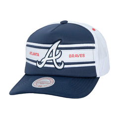 Atlanta Braves Sideline Trucker Adjustable Hat - Navy