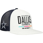Dallas Cowboys HOOey San Antonio Trucker Snapback Hat – White/Navy cheap