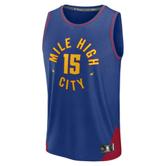 Nikola Jokic Denver Nuggets Fast Break Replica Player Jersey sale - Statement Editi- Blue | Fanatics sale