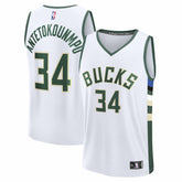 Giannis Antetokounmpo Milwaukee Bucks Youth Fast Break Replica Player Jersey - Association Edition - White | Fanatics discount