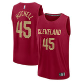 Donovan Mitchell Cleveland Cavaliers Youth Fast Break Replica Player Jersey sale - Icon Editi- Wine | Fanatics discount