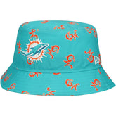 Miami Dolphins New Era City Originals Bucket Hat - Aqua sale