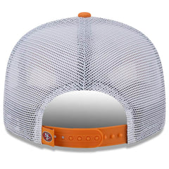 San Francisco 49ers New Era Citrus 9FIFTY Trucker Snapback Hat - Orange for sale