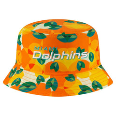 Miami Dolphins New Era Citrus Bucket Hat - Orange cheap