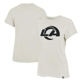 Los Angeles Rams '47 Women's Panthera Frankie T-Shirt - Cream sale