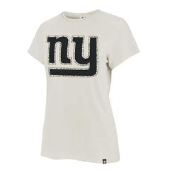 New York Giants '47 Women's Panthera Frankie T-Shirt - Cream on sale