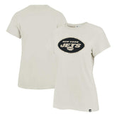 New York Jets '47 Women's Panthera Frankie T-Shirt - Cream outlet