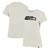 Seattle Seahawks '47 Women's Panthera Frankie T-Shirt - Cream outlet