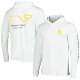 San Diego Padres Vineyard Vines Long Sleeve Hoodie T-Shirt - White