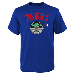 Philadelphia 76ers Youth Star Wars The Child T-Shirt - Royal discount