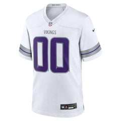 Minnesota Vikings Alternate Custom Game Jersey - White | Nike for sale