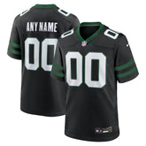 New York Jets Alternate Custom Game Jersey - Legacy Black | Nike sale