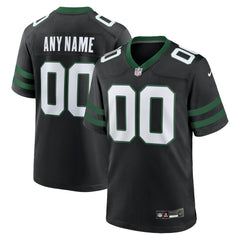 New York Jets Alternate Custom Game Jersey - Legacy Black | Nike sale