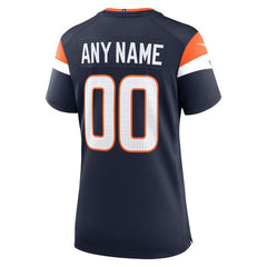 Denver Broncos Women's Alternate Mile High Collection Custom Game Jersey - Navy | Nike outlet