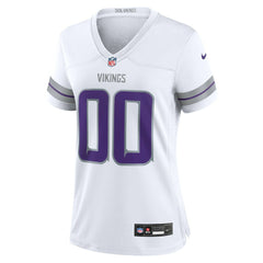 Minnesota Vikings Women's Alternate Custom Game Jersey - White | Nike sale