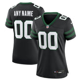 New York Jets Women's Alternate Custom Game Jersey - Legacy Black | Nike for sale