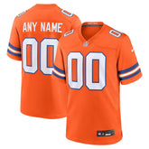Denver Broncos Mile High Collection 1977 Throwback Custom Game Jersey - Orange | Nike cheap