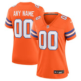 Denver Broncos Women's Mile High Collection 1977 Throwback Custom Game Jersey - Orange | Nike outlet