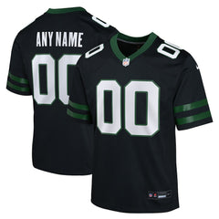 New York Jets Youth Alternate Custom Game Jersey - Black | Nike online
