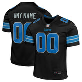 Detroit Lions Youth Alternate Custom Game Jersey - Black | Nike for sale