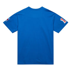Mark Messier New York Rangers Mitchell & Ness Premium Nickname Vintage Logo T-Shirt Blue