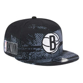 Brooklyn Nets Tip-Off 9FIFTY Snapback Hat - Black | New Era on sale