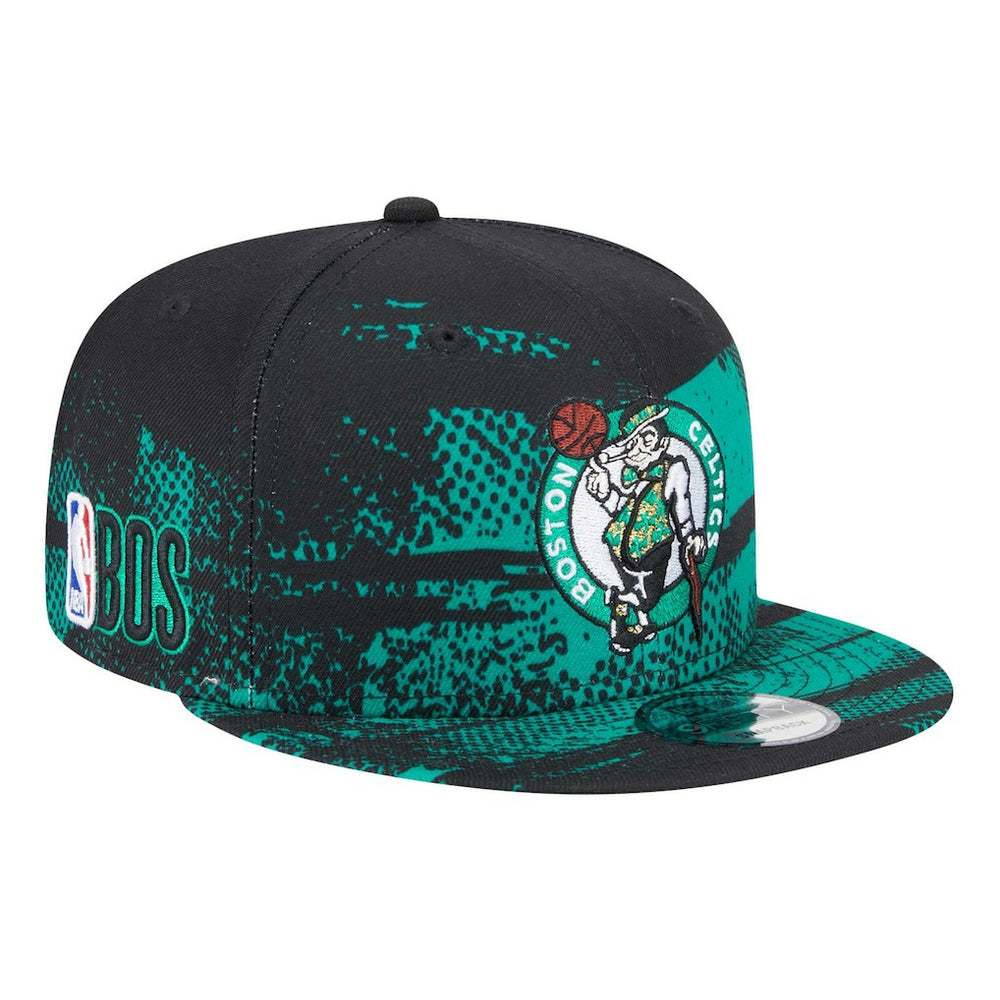 Boston Celtics Tip-Off 9FIFTY Snapback Hat - Black | New Era on sale