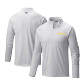 San Diego Padres Terminal Tackle Omni-Shade Raglan Quarter-Zip Pullover Top - White | Columbia