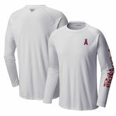 Los Angeles Angels Terminal Tackle Long Sleeve T-Shirt - White | Columbia