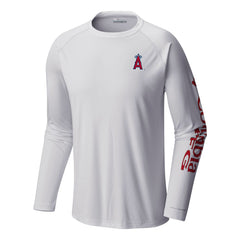Los Angeles Angels Terminal Tackle Long Sleeve T-Shirt - White | Columbia