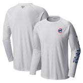 Chicago Cubs Terminal Tackle Long Sleeve T-Shirt - White | Columbia
