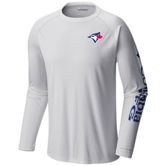 Toronto Blue Jays Terminal Tackle Long Sleeve T-Shirt - White | Columbia