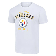 Pittsburgh Steelers Starter Logo T-Shirt - White cheap