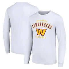 Washington Commanders Starter Long Sleeve T-Shirt - White discount