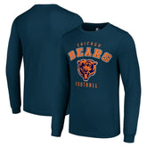 Chicago Bears Starter Long Sleeve T-Shirt - Navy online