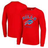 Buffalo Bills Starter Long Sleeve T-Shirt - Red on sale