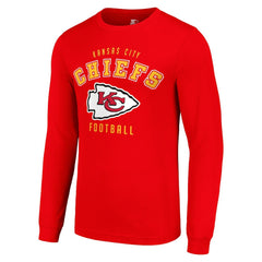 Kansas City Chiefs Starter Long Sleeve T-Shirt - Red discount