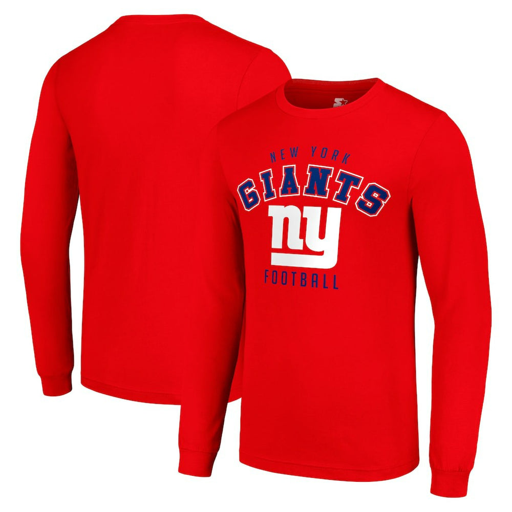 New York Giants Starter Long Sleeve T-Shirt - Red online