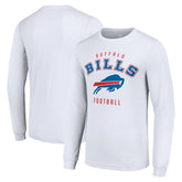Buffalo Bills Starter Long Sleeve T-Shirt - White for sale