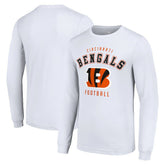 Cincinnati Bengals Starter Long Sleeve T-Shirt - White on sale