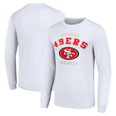 San Francisco 49ers Starter Long Sleeve T-Shirt - White outlet