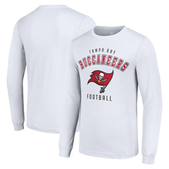 Tampa Bay Buccaneers Starter Long Sleeve T-Shirt - White outlet