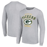 Green Bay Packers Starter Long Sleeve T-Shirt - Heather Gray outlet
