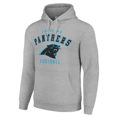 Carolina Panthers Starter Unisex Logo Pullover Hoodie - Heather Gray online